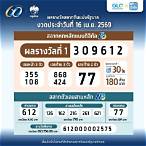 ตรวจวหวยวันนี้
